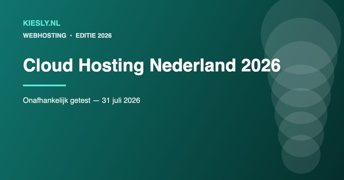 Vergelijking van de beste cloud hosting aanbieders met datacenters in Nederland
