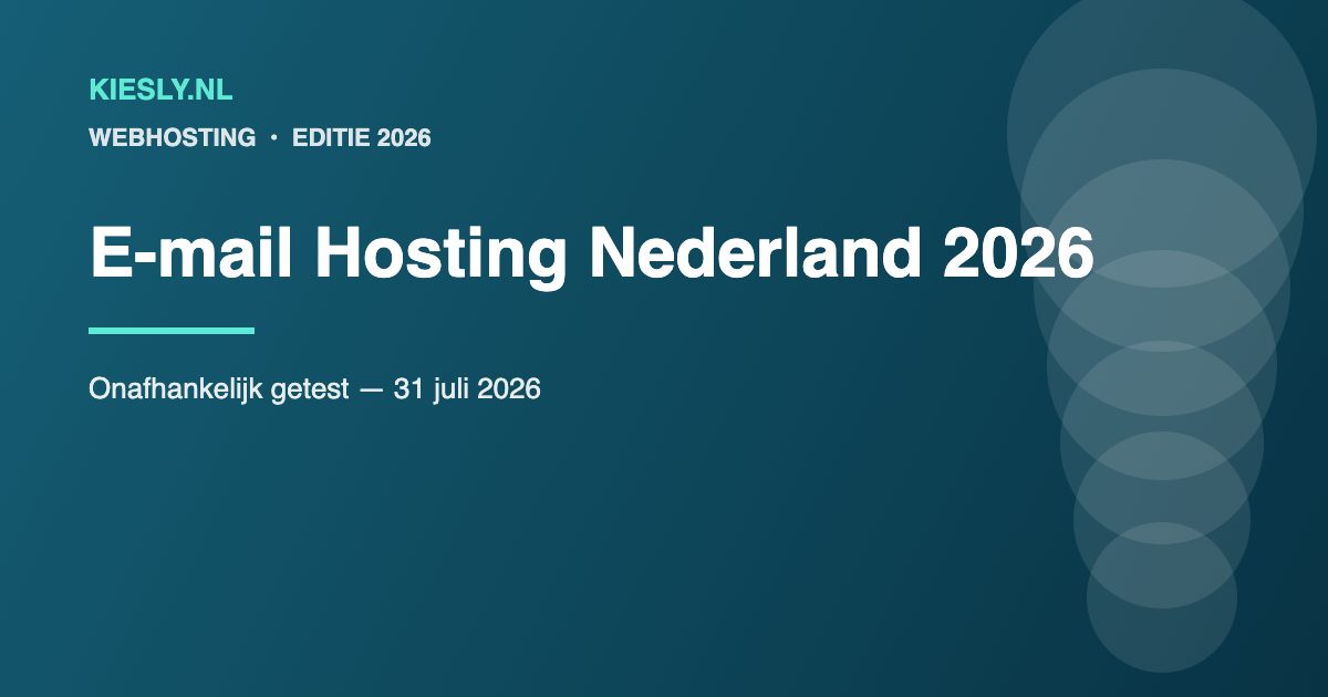 Vergelijking van de beste e-mail hosting aanbieders voor Nederlandse bedrijven