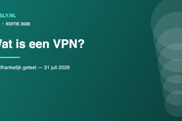 Illustratie die uitlegt wat een VPN is en hoe de versleutelde verbinding werkt